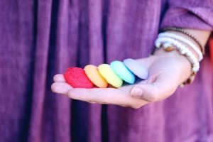 This is a picture of 5 colourful cookies in a women’s hand for an article entitled Customer Retention 5 Unique Strategies to Increase Profits by Octopus Intelligence. Solving problems with Competitive Intelligence. Product category competition analysis