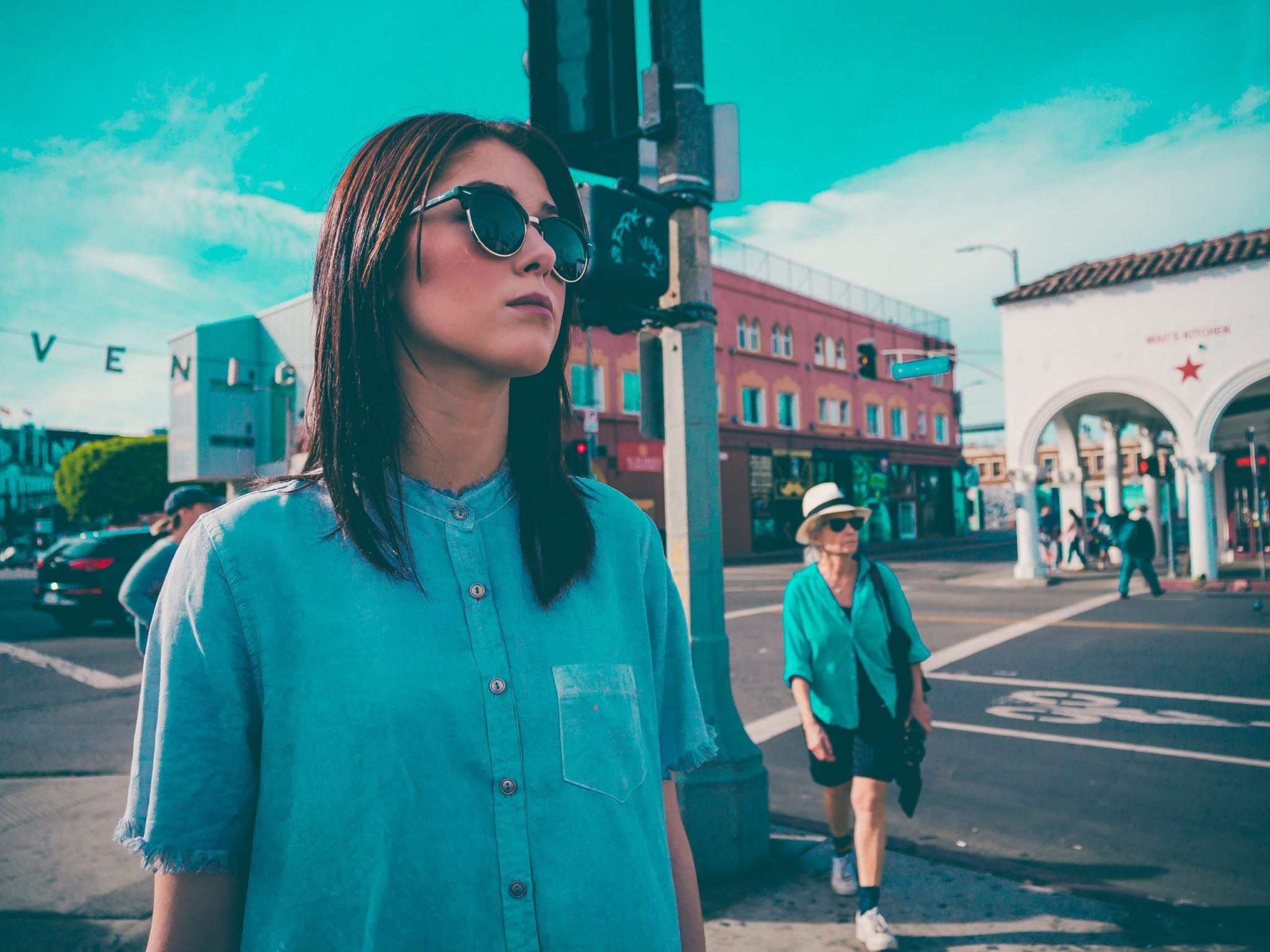 This is an image of a trendy women with mother for a page called The future by Octopus Competitive Intelligence consulting agency. This is a picture of a trendy girl looking in a smart part of town for an article called Researching your competitors is more successful when you actually look by Octopus Competitive Intelligence consulting agency research your competitors. Competitive Intelligence Trends in 2025: Beyond the AI Revolution