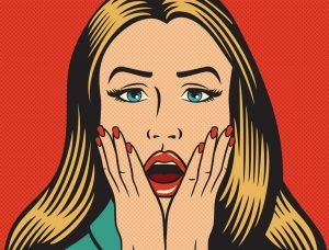 this is an image of a women realising she has made a mistake for an article called Why investors need Competitive Intelligence to create better returns by Octopus Competitive Intelligence consulting agency research your competitors