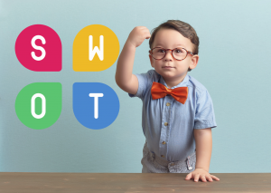 This is an image of a boy dressed for business for an article called The Complete Guide to SWOT Analysis: How to Do SWOT Properly by Octopus Competitive Intelligence consulting agency & Market Intelligence & competitor analysis. Examples of opportunities in SWOT analysis. Enhancing SWOT Analysis For Validating Findings and Driving Organisational Success. Is SWOT Analysis the Same as Competitor Analysis? Is a Competitive Analysis Another Term for a SWOT Analysis? Using SWOT in competitor analysis