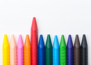 This is an image of a red crayon standing out in a line for an article called What Separates You from Your Competitor and Competitive Intelligence Research by Octopus competitive intelligence research. What Sets You Apart from Your Competitor. What Separates You from Your Competitor? How To Use Your Business Website to Stand Out from Your Competitors. 5 Reasons Why Lenticular Stickers Make Your Products Stand Out. How a Competitor Analysis is Important When Designing Your New Website. What Are The Basics Of Building A Visible Website In 2025?