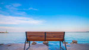 This is an image of a seafront bench looking our to sea for an article called How to See better with strategic intelligence and Over the Horizon Insights by octopus competitive intelligence agency octopus market intelligence agency. Unravelling the Power of Competitive Benchmark Analysis. How to Do Competitor Benchmarking (The Way It Actually Works in the Real World)