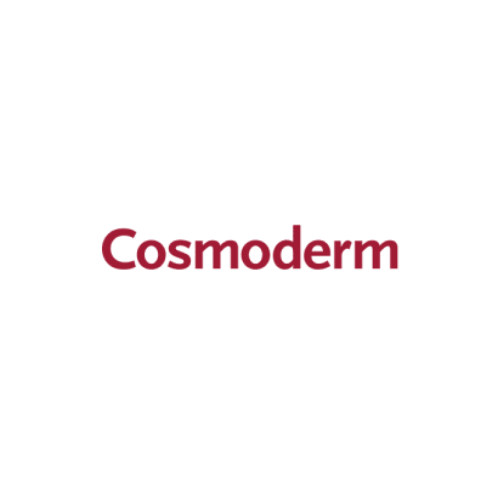 This is an image of a logo for Cosmoderm for a page called who we have worked for by octopus competitive intelligence agency octopus competitive intelligence solutions