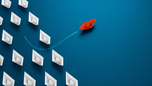 This is an image of paper boats with one moving in a new direction for an article called Tech competitive intelligence case study that leads to a Game Changing Strategy by octopus competitor insight agency octopus competitive intelligence agency. How Do You Benchmark Against Competitors? A Guide to Competitive Benchmark Analysis. AI-Driven Performance Analytics: Identifying Trends and Opportunities. Why Are Online Gaming Startups Thriving Today? How Is The Business Of Gaming Evolving?