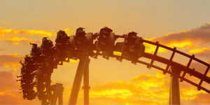 This is an image of a fairground ride for an article called Mastering the Thrill of Competition by Identifying, Analysing, and Outmaneuvering them by octopus competitive intelligence solutions octopus market intelligence solutions. understand who your competitors are