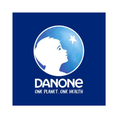 This is the logo of Danone for our testimonial section of our website by octopus competitive intelligence agency