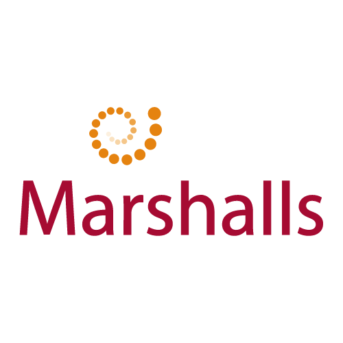 This is the logo of Marshalls for our testimonial section of our website by octopus competitive intelligence agency