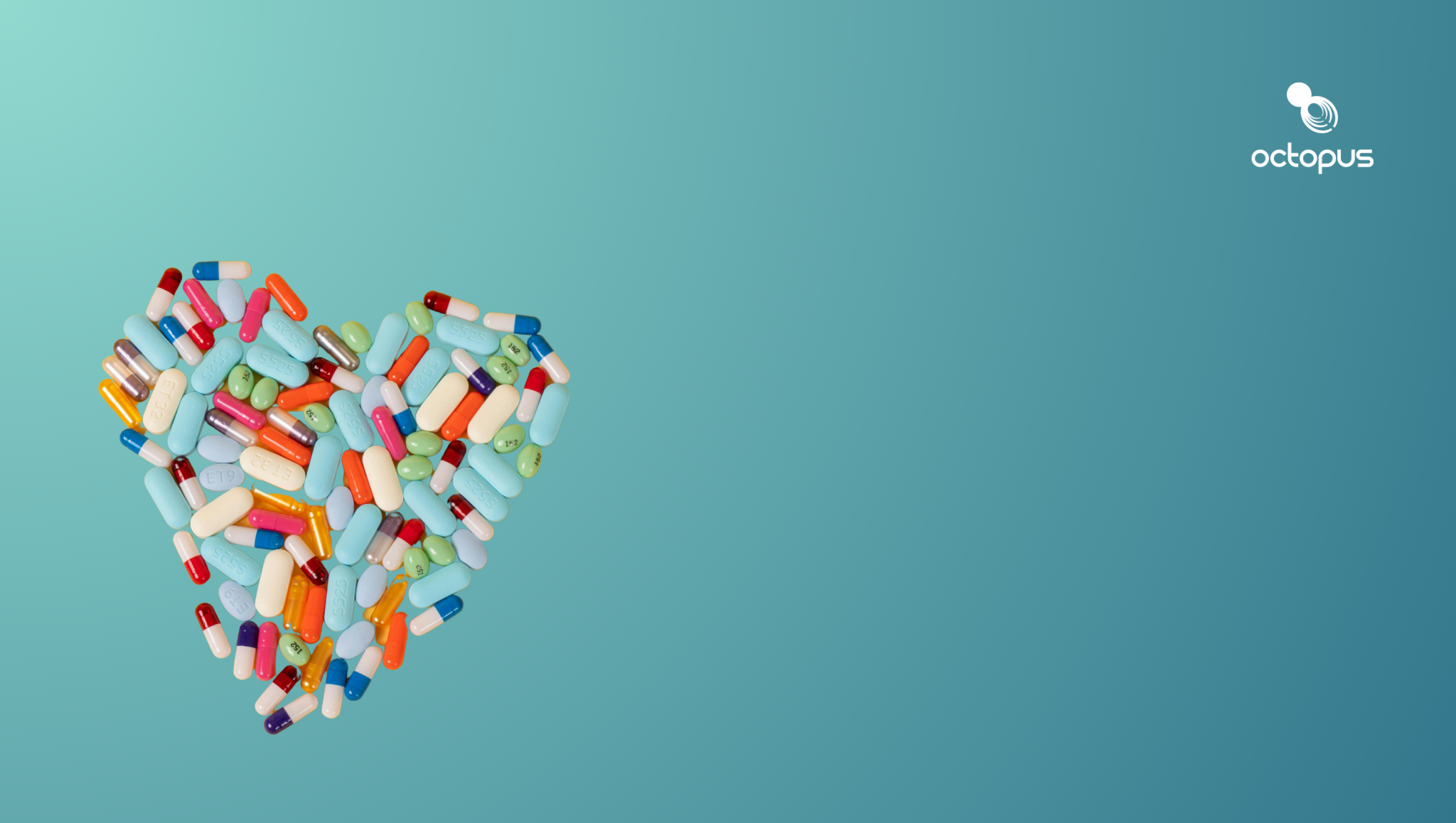 This is an image of a heart of pill for an article called Injectable Versus Oral GLP-1 Formulation Comparison: How the Market Is Actually Splitting by octopus competitive intelligence agency